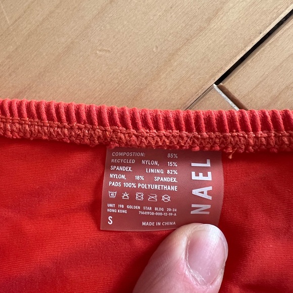 Red Bandeau Bikini Set - Picture 4 of 6